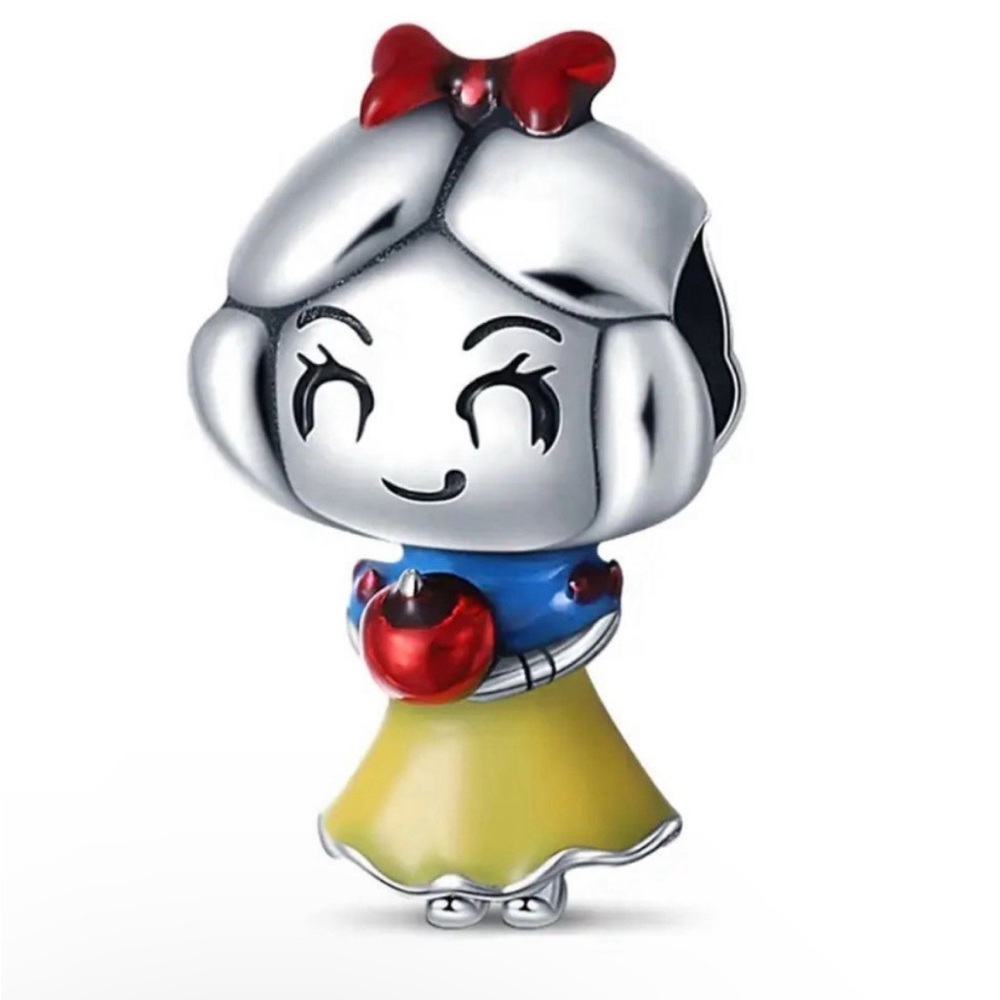 New snow white pandora style charm